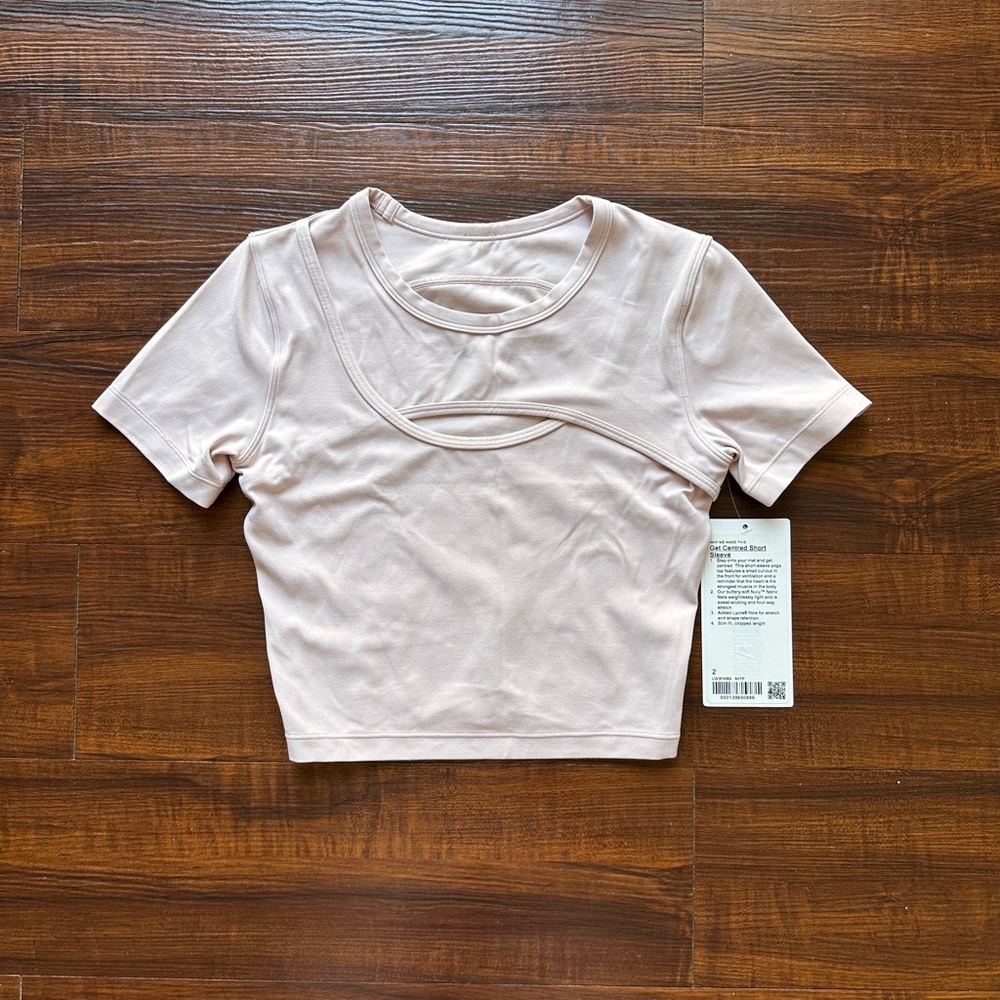 Lululemon Get Centred Short Sleeve
